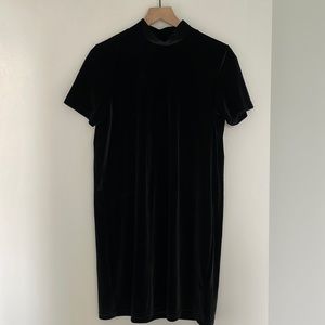 Madewell Velvet Mini Shift Dress